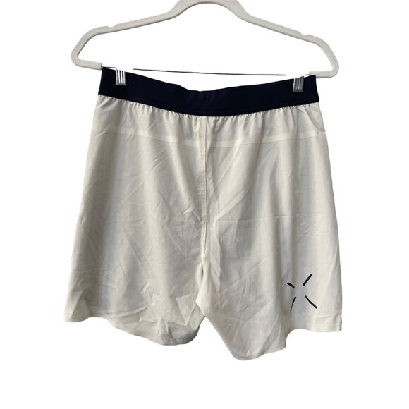 Ten Thousand Interval Short Size Small Pull On Drawstring Waist Ivory Active - Picture 2 of 6